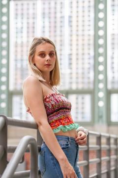 Photo de l'article Top Lala motif Paisley